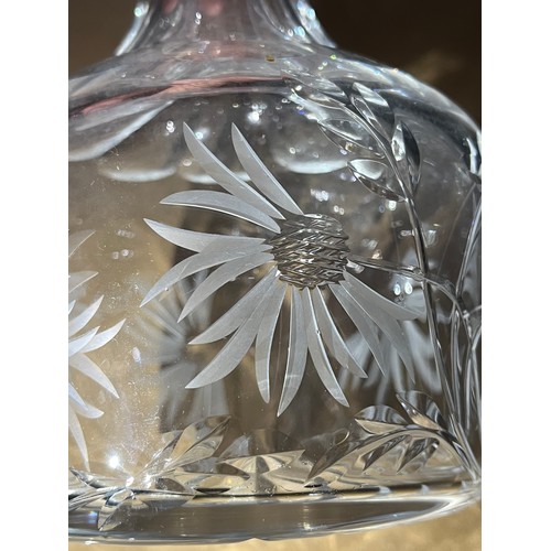 1034 - Royal Brierley Cornflower decanter