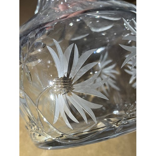 1034 - Royal Brierley Cornflower decanter