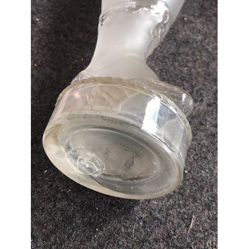 1045 - Legras frosted glass boot