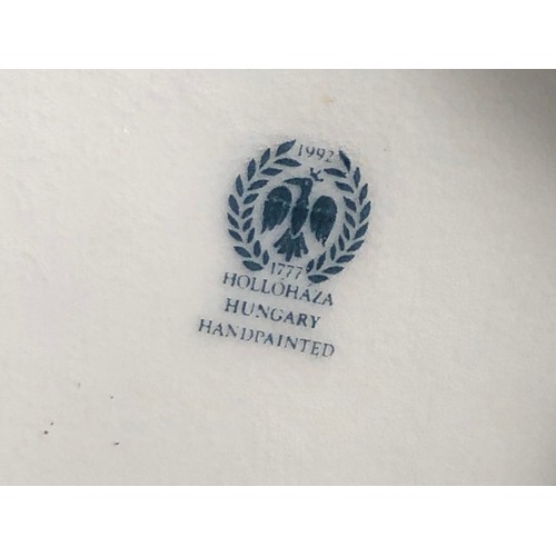 1049 - Large pair of joined ducks by Hollohaza of Hungary. Damage to tail of one duck