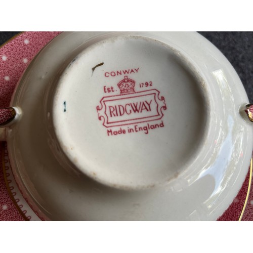 1069 - Ridgway dinnerware in Conway pattern