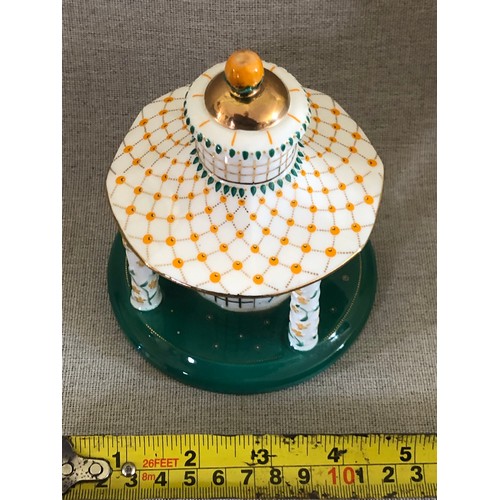 1090 - Coalport Orange Blossom Cottage modelled by Jenny Oliver. Boxed