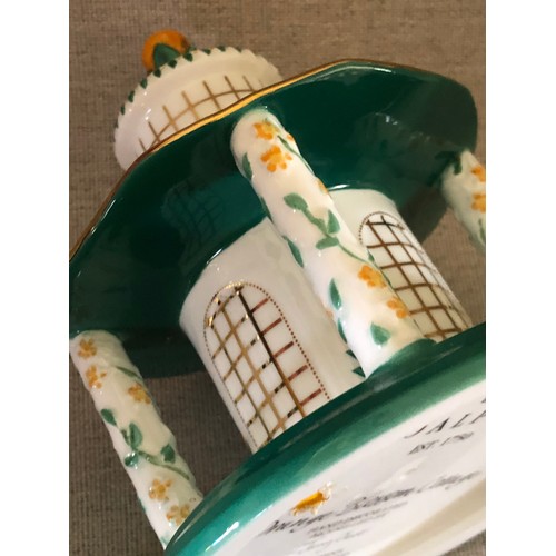 1090 - Coalport Orange Blossom Cottage modelled by Jenny Oliver. Boxed