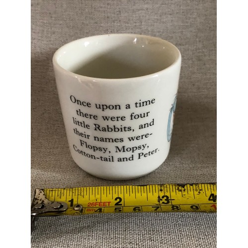 1092 - Peter Rabbit child’s mug by Wedgwood.