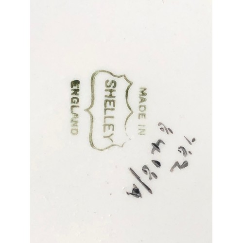 1106 - Small black Shelley jug. For luck from Ryde.