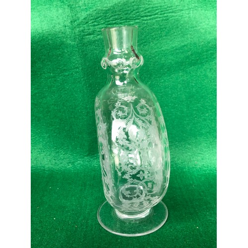 1116 - Baccarat carafe or decanter without stopper. Signed
