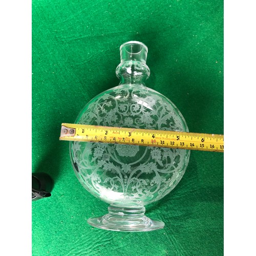 1116 - Baccarat carafe or decanter without stopper. Signed