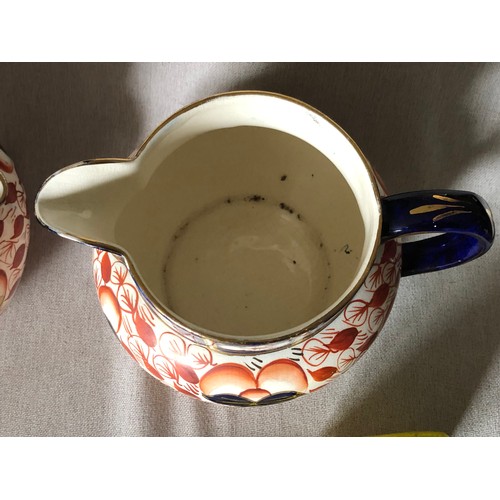 1150 - Pair of large Crown Derby Imari jugs in pattern No.1015