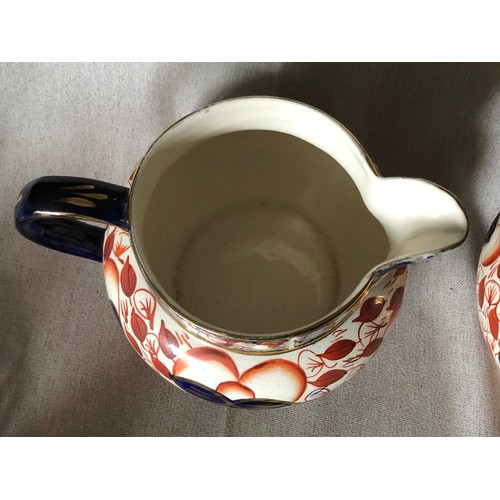 1150 - Pair of large Crown Derby Imari jugs in pattern No.1015