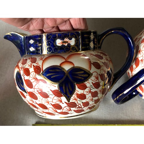 1150 - Pair of large Crown Derby Imari jugs in pattern No.1015