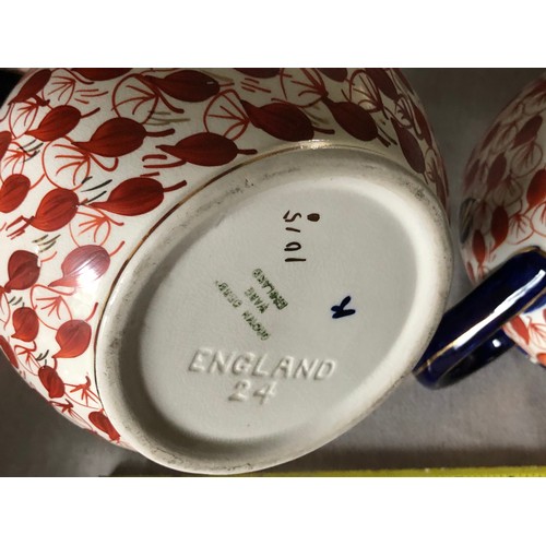 1150 - Pair of large Crown Derby Imari jugs in pattern No.1015