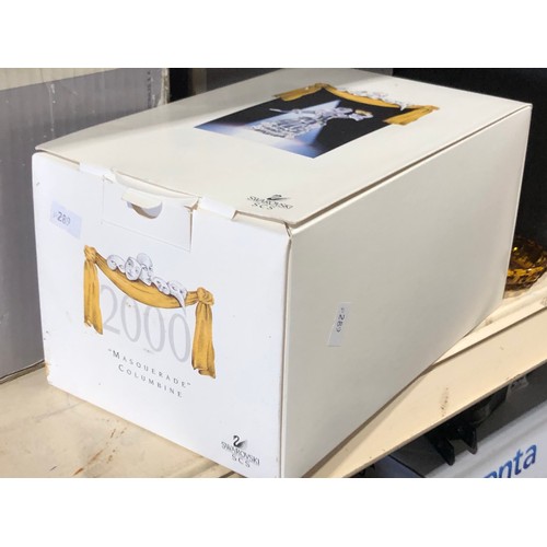 1213 - Swarovski Crystal dancer, SCS Masquerade boxed