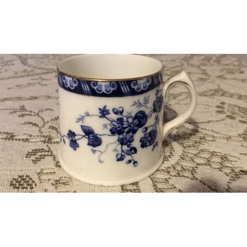 1232 - Rare Royal Doulton blue children cabinet cup.