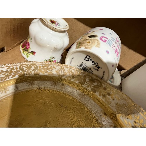 1251 - Collection of plates. 2 with repairs, to include George Jones and  Hancock Derby