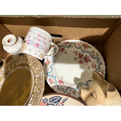 1251 - Collection of plates. 2 with repairs, to include George Jones and  Hancock Derby