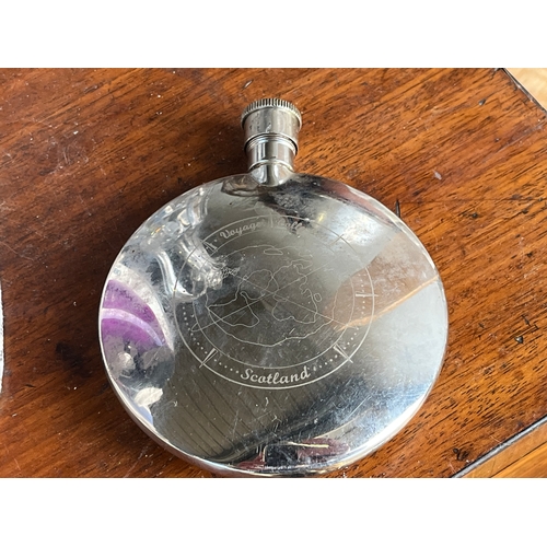 1264 - Scottish hip flask