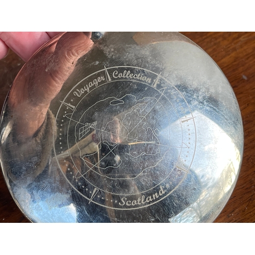 1264 - Scottish hip flask