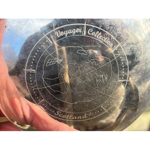 1264 - Scottish hip flask