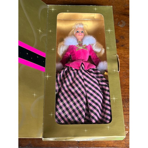 1291 - Early Barbie doll. Winter Rhapsody Barbie, 1995 Avon Exclusive Special Edition Barbie, in excellent ... 