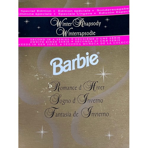 1291 - Early Barbie doll. Winter Rhapsody Barbie, 1995 Avon Exclusive Special Edition Barbie, in excellent ... 
