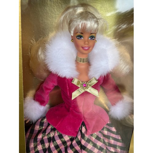 1291 - Early Barbie doll. Winter Rhapsody Barbie, 1995 Avon Exclusive Special Edition Barbie, in excellent ... 