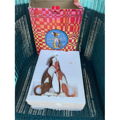 1302 - Border Fine Arts. Hot Dogs still in box. No.A3402 