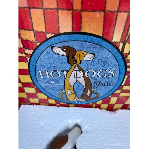 1302 - Border Fine Arts. Hot Dogs still in box. No.A3402 