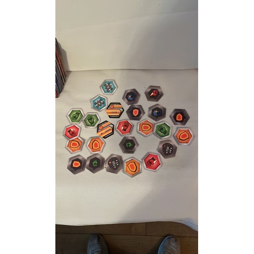 1376 - A large collection of Bakugan toys and cards. Very collectable