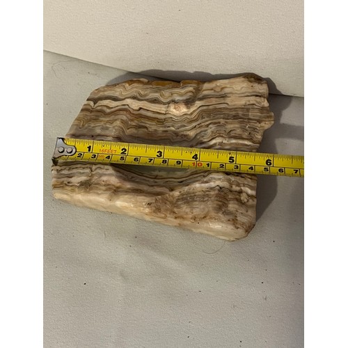 1377 - Heavy Onyx cigar ashtray