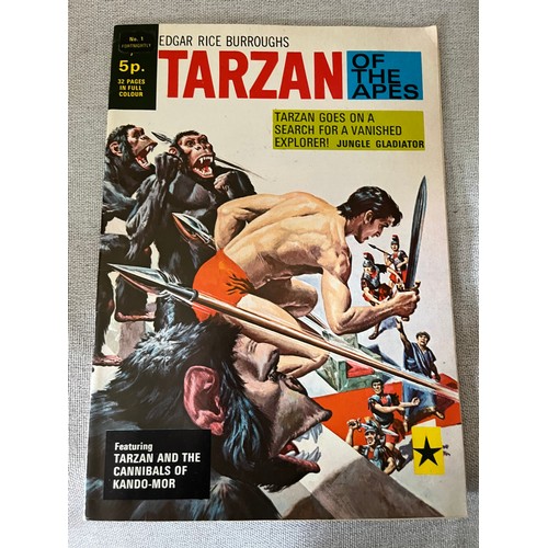1402 - No.1 Tazan of the apes. Edgar Rice Burroughs. Including free gift, a glow in the dark pocket peeper ... 