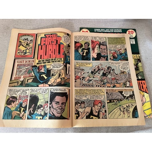 1403 - No.1 & No.2 Champion Sports comics. No.1 NOV 1973 30454 & N0.2 JAN 30454