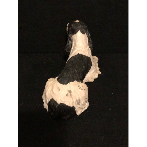 1424 - No. BO499B Border Fine Arts New ES Spaniel Black & White