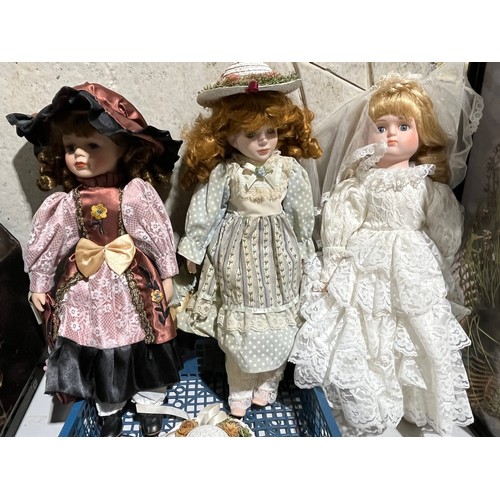 1431 - Porcelain collectors dolls