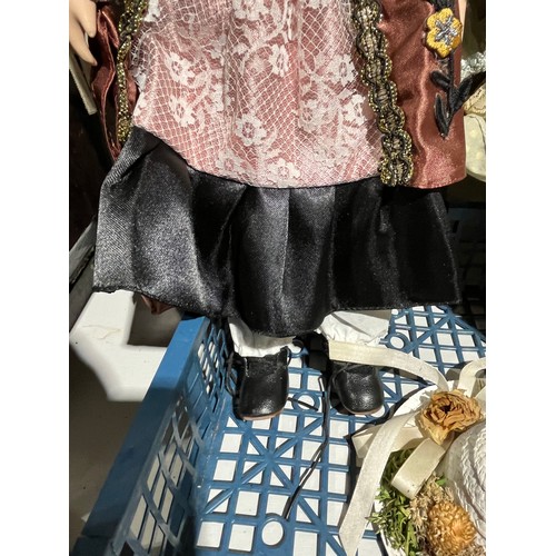 1431 - Porcelain collectors dolls