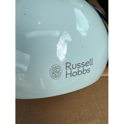 1494 - Russell Hobbs duck egg blue electric kettle