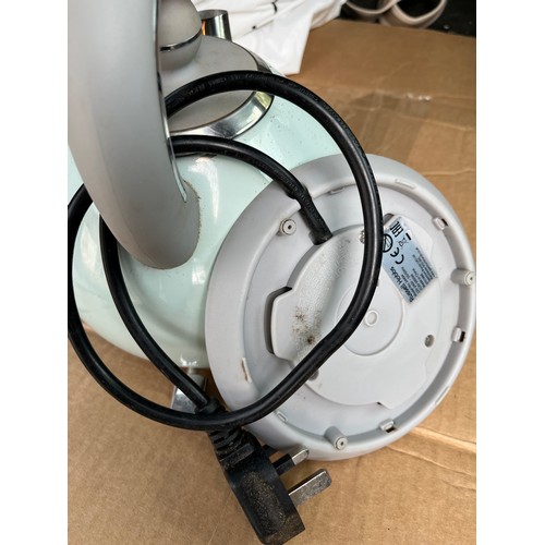 1494 - Russell Hobbs duck egg blue electric kettle