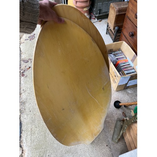 1520 - Pair of surf wake boards