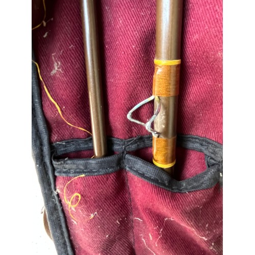 1529 - Milbro fly fishing rod in ABU bag