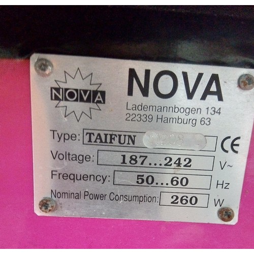 1544 - Nova Taifun Air hockey table. It is 8ft3