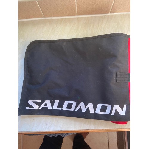 1558 - Soloman. And a proper ski bag for downhill skis.