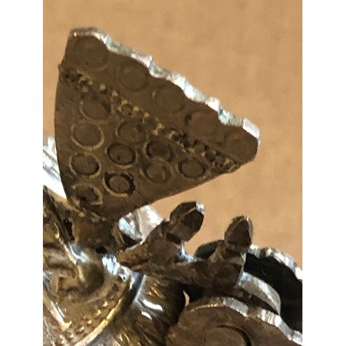 1600 - OMANI Silver Islamic OMAN Persian Arabic DALLAH COFFEE TEA POT 21.5cm tall. 358.7 grams. Requires a ... 