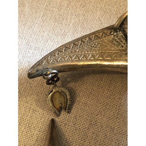 1600 - OMANI Silver Islamic OMAN Persian Arabic DALLAH COFFEE TEA POT 21.5cm tall. 358.7 grams. Requires a ... 