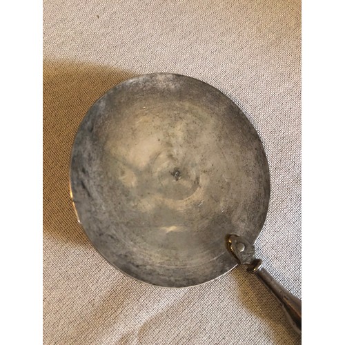 1602 - A large 19th century silver serving spoon, likely United Arab Emirates, marked in Arabic and tested ... 