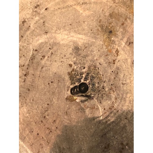 1602 - A large 19th century silver serving spoon, likely United Arab Emirates, marked in Arabic and tested ... 