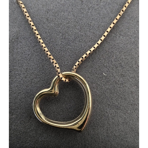 1642 - Attractive 9k Heart Pendant
2.61g
18