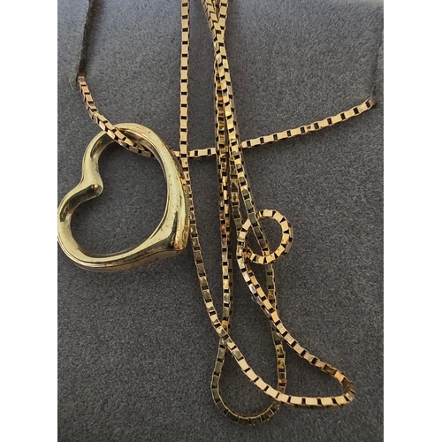 1642 - Attractive 9k Heart Pendant
2.61g
18
