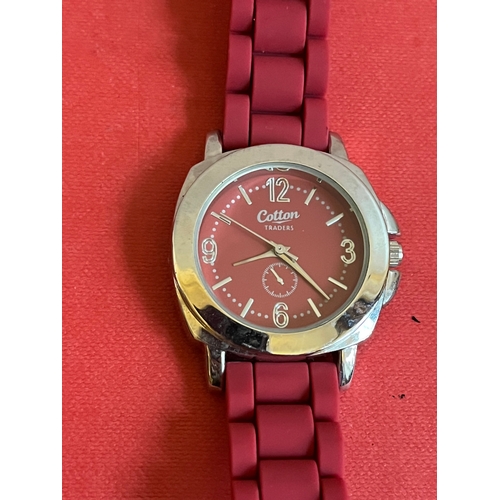 1881 - Cotton Traders pink ladies watch