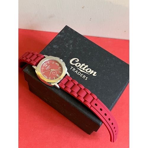 1881 - Cotton Traders pink ladies watch