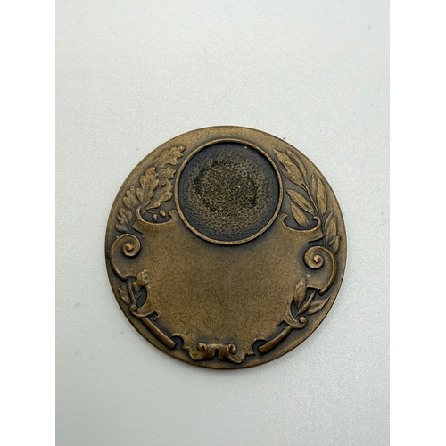 61 - Volleyball bronze medallion