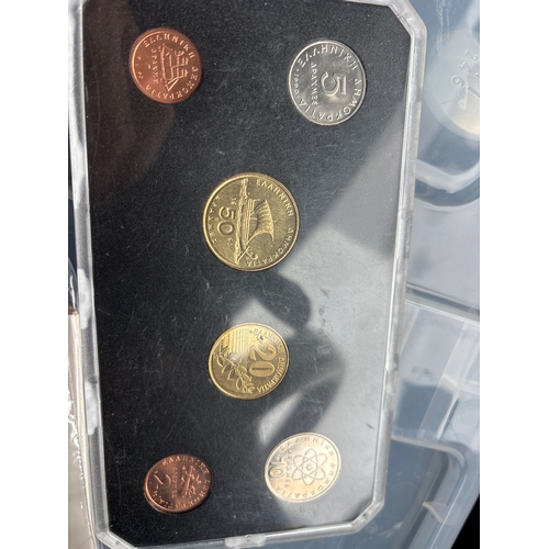 Greece Coin Set 1990 – Bank of Greece Complete Drachma Set – Vintage